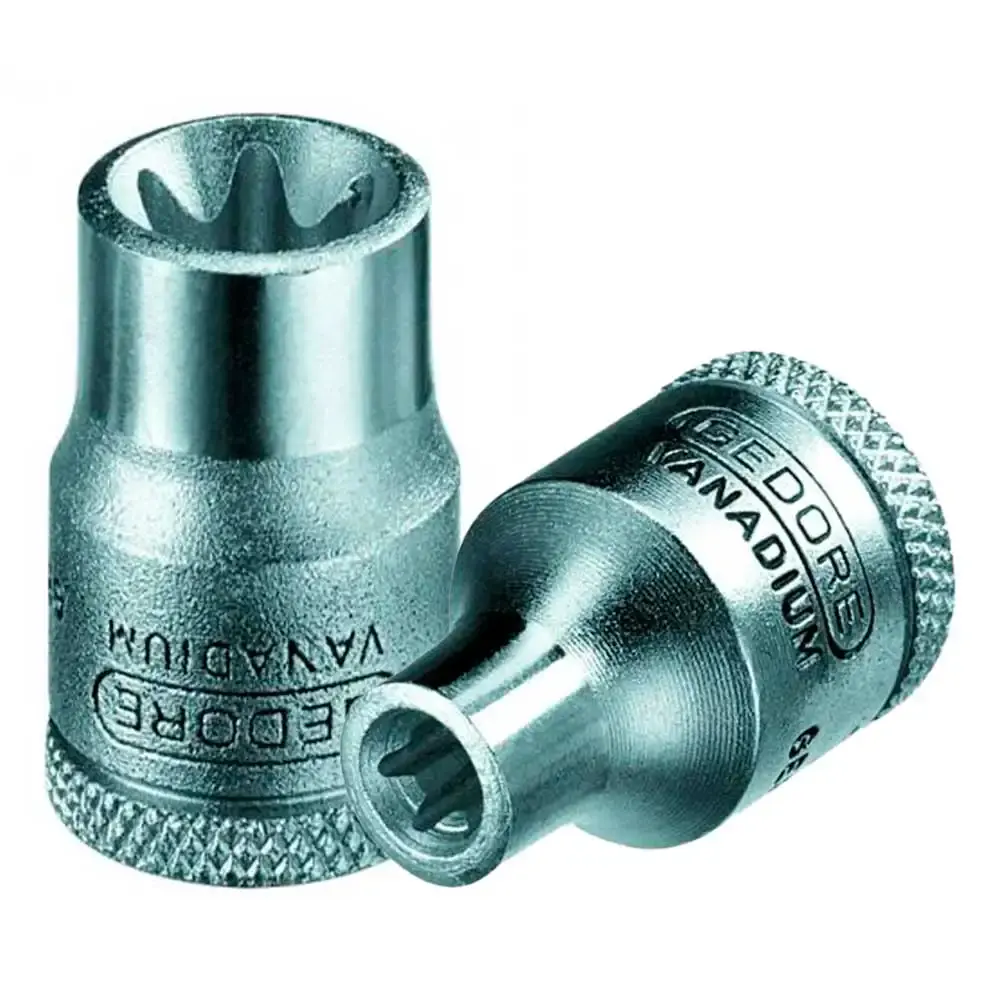 Soquete torx encaixe 3/8 pol E10 014605 Gedore — fotografia de referência