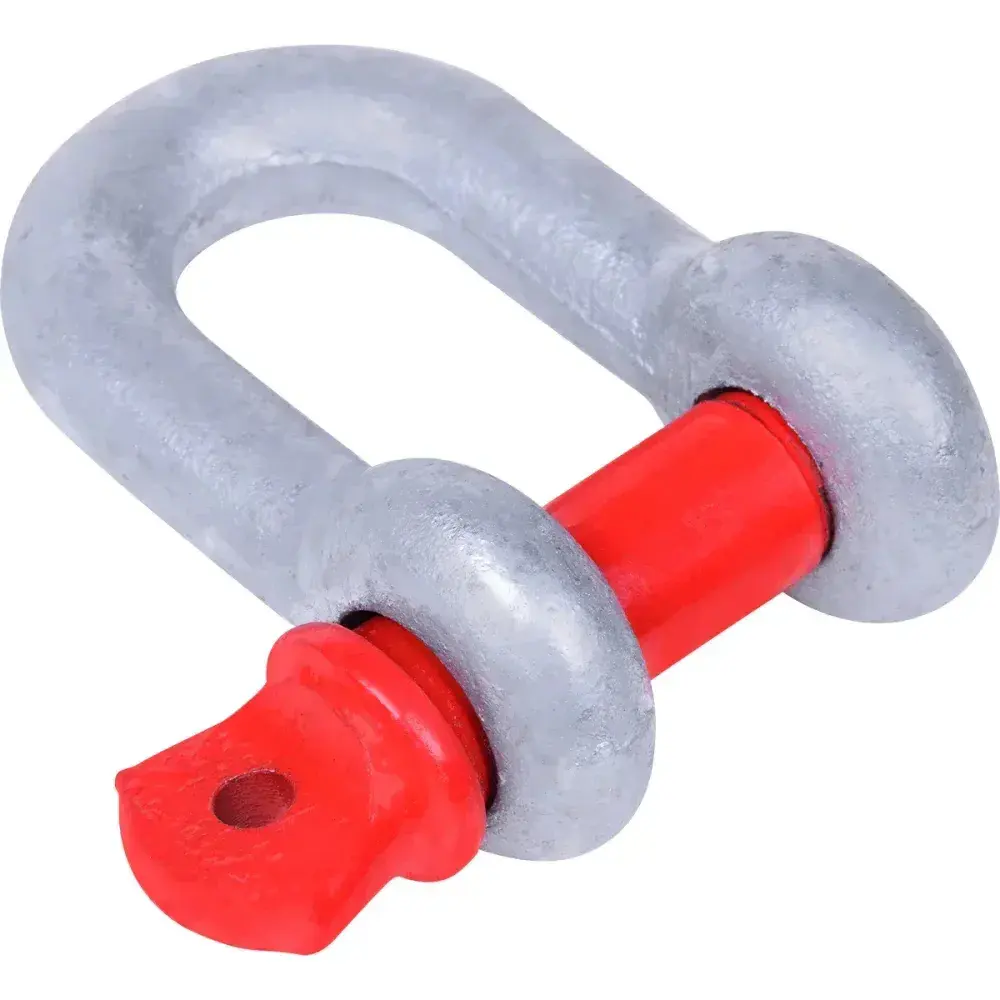 Manilha reta galvanizada a fogo 5/8X 3/4 worker Acerosid — fotografia 9