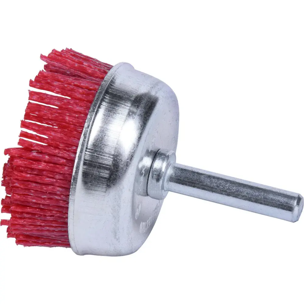 Escova copo nylon 2 com haste Worker