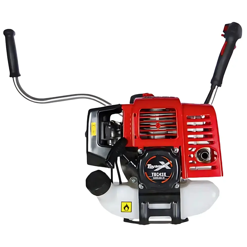 Roçadeira lateral a gasolina 2T 42,7 cilindradas TBC43X premium Toyama — fotografia 4