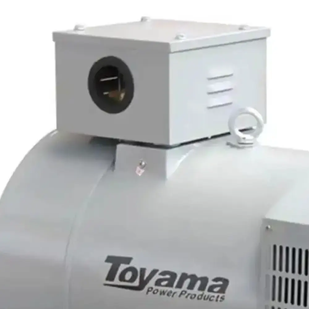 Alternador 38 KVA trifásico 220/380V TA38.0CT2-380 4 polos 271-009 Toyama — fotografia 4