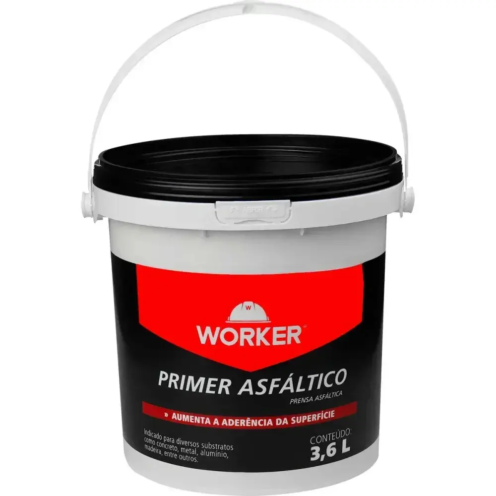 Impermeabilizante primer asfáltico 3,6L Worker — fotografia 5
