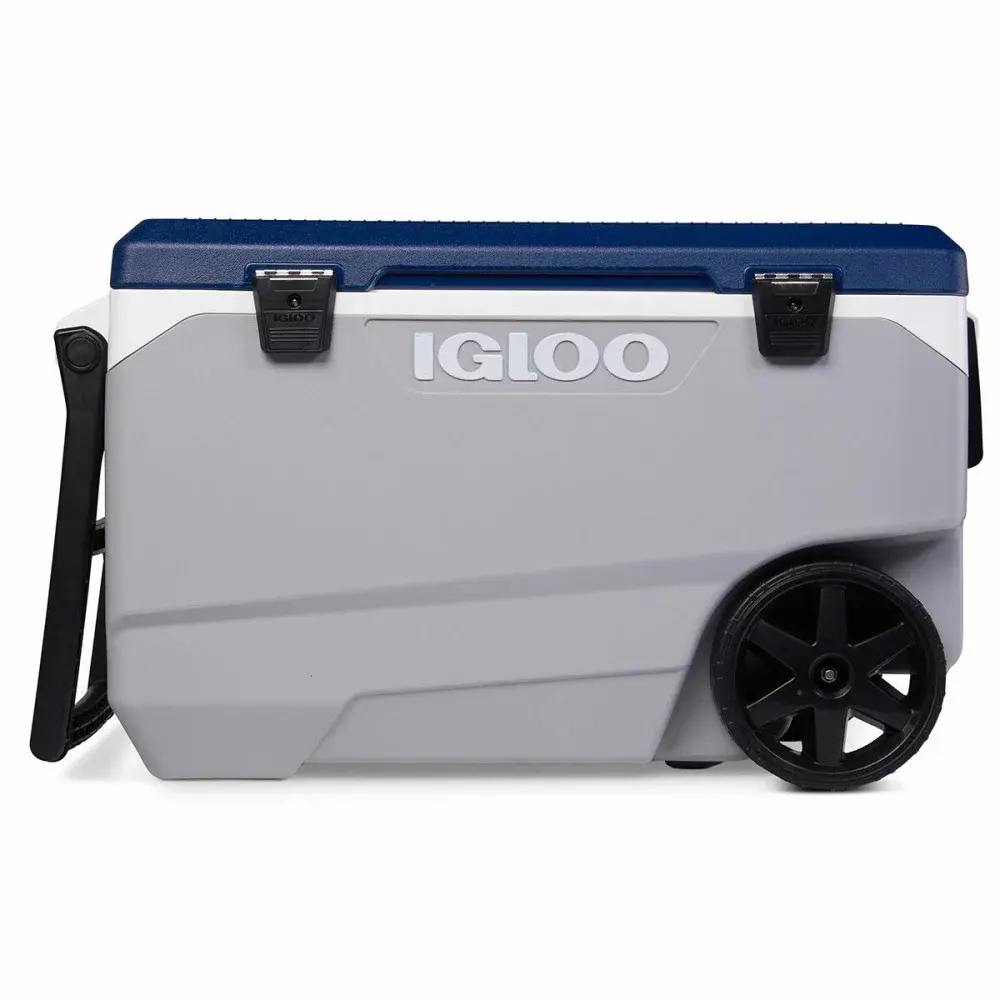 Caixa térmica latitude 85L com rodas Igloo — fotografia 4