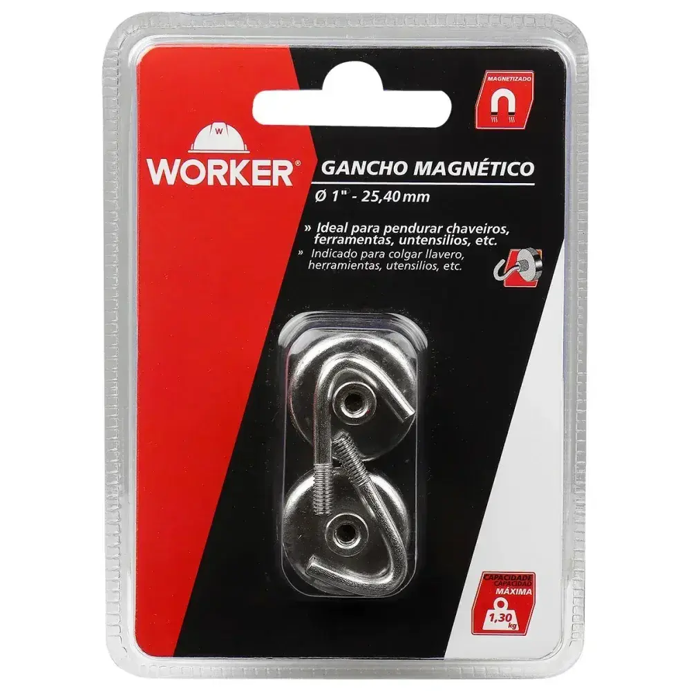 Gancho metálico em aço carbono 1 Worker — fotografia 10