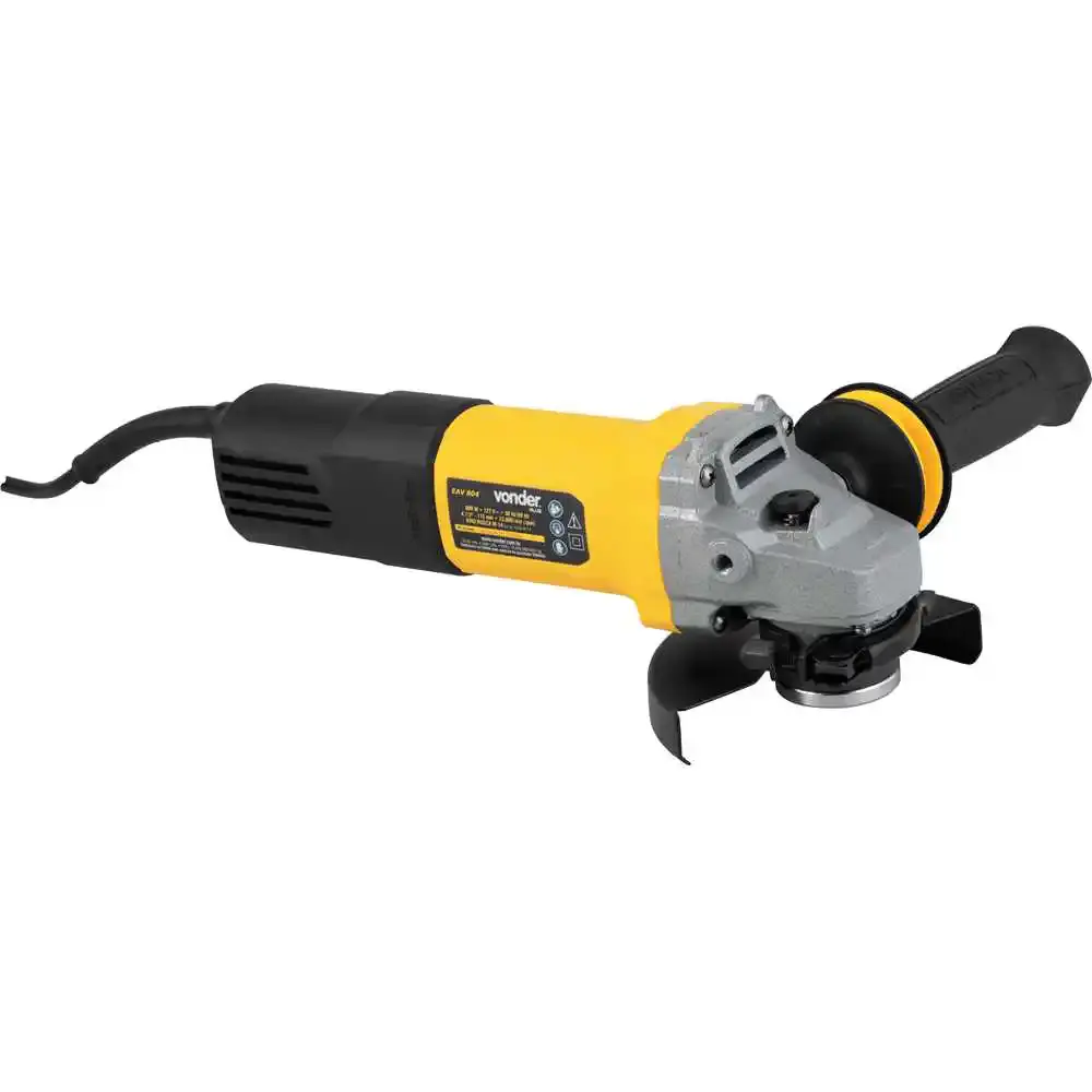 Esmerilhadeira angular 4.1/2 POL 800 W EAV 804 VONDER 220 V — fotografia 7