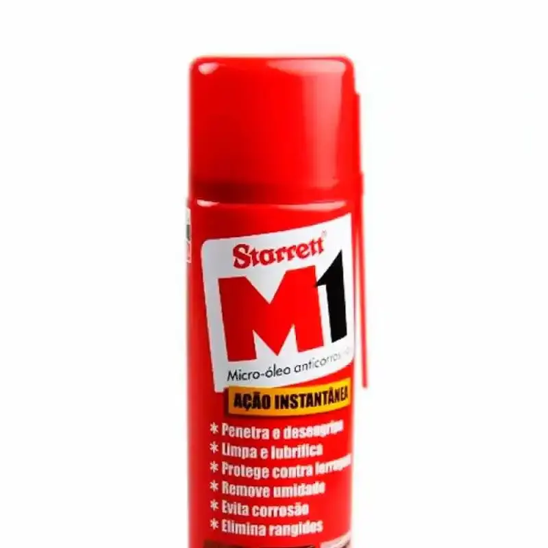 Desengripante spray 300 ML M1 com 3 peças Starrett — fotografia 3