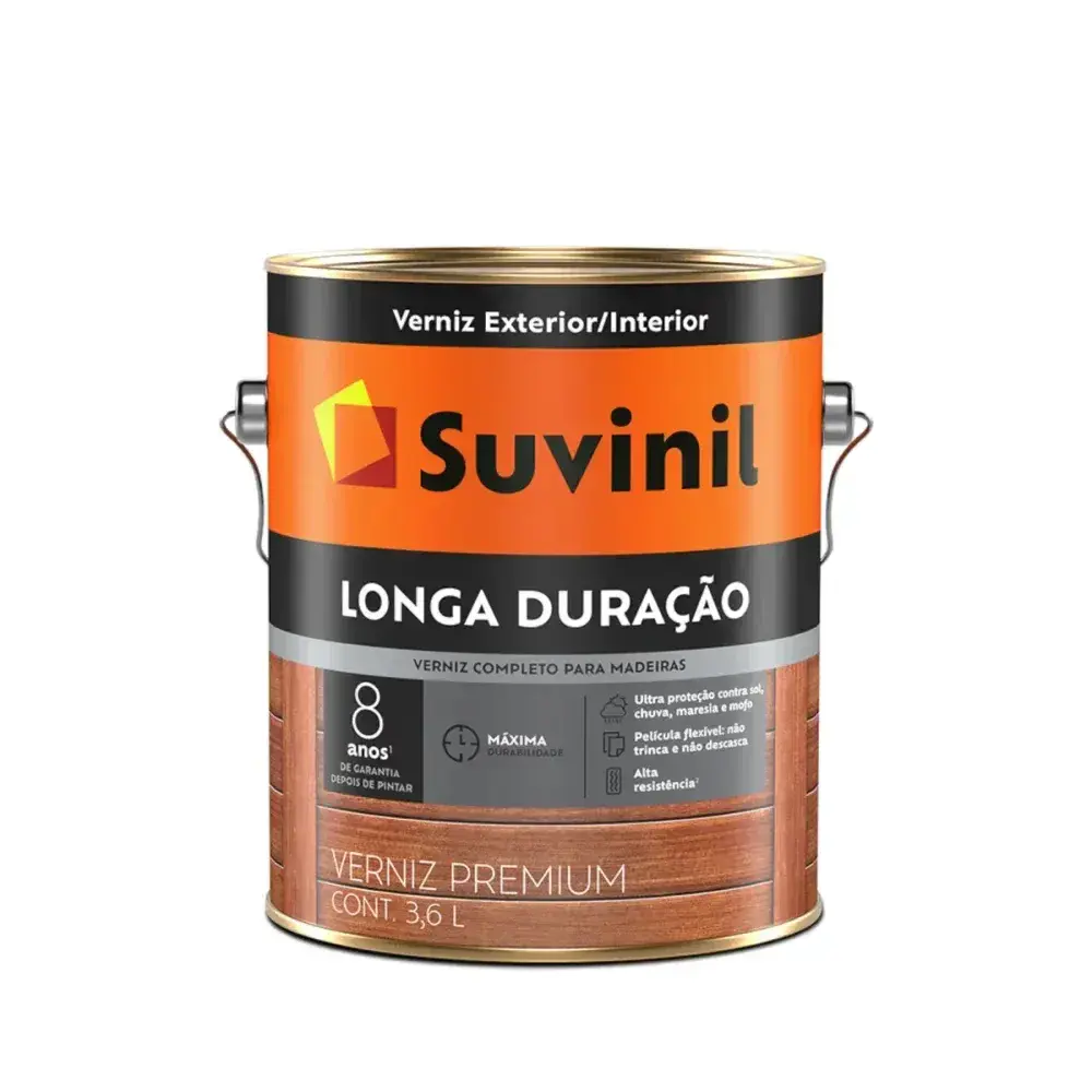 Verniz longa duração brilho natural 3,6L Suvinil — fotografia 2