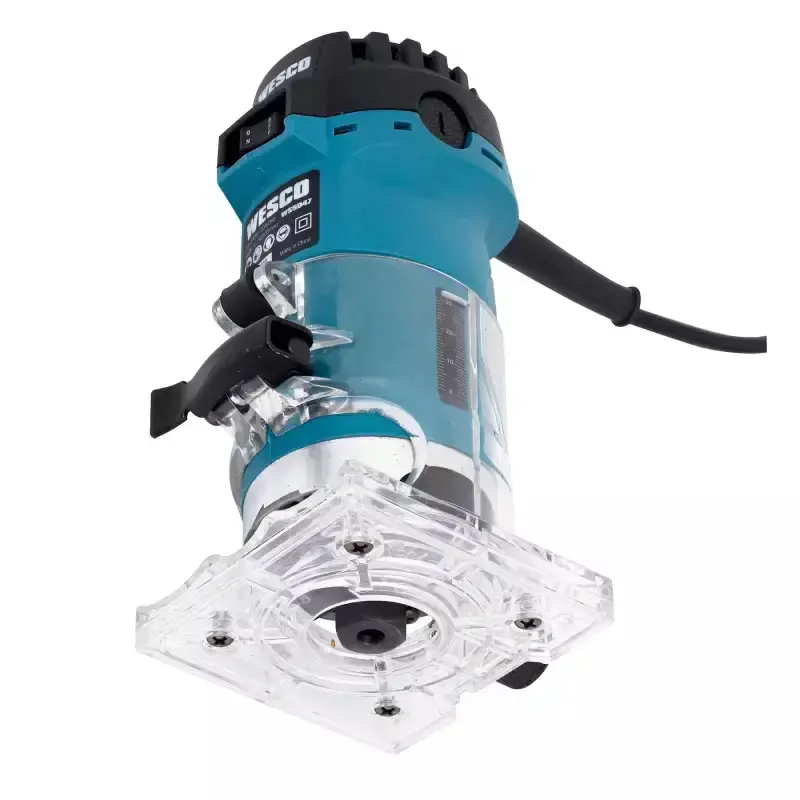 Tupia laminadora 6 MM 500W com 2 pinças WS5047 Wesco 110V — fotografia 5