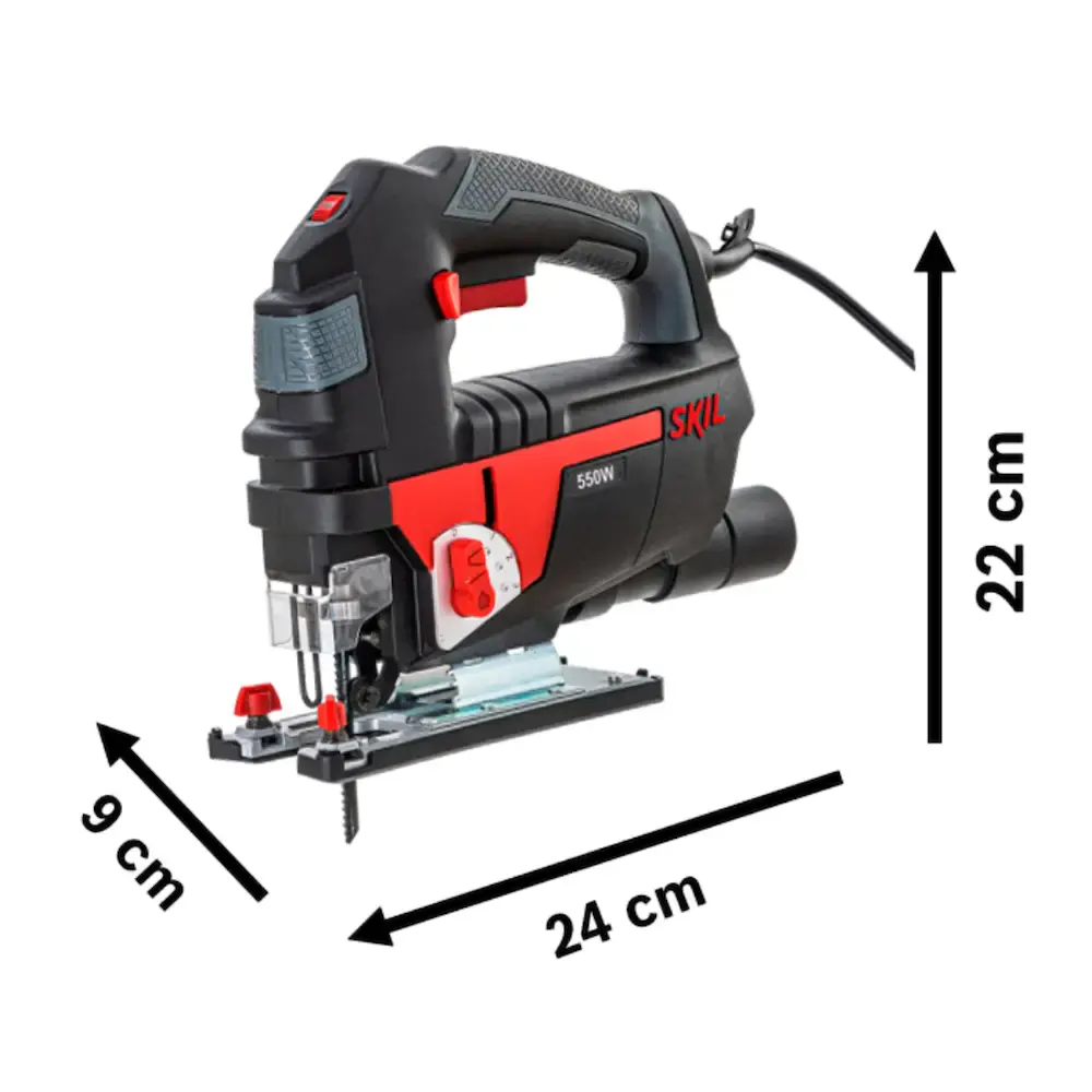 Serra tico-tico 4550 550W Skil 220 V — fotografia 6