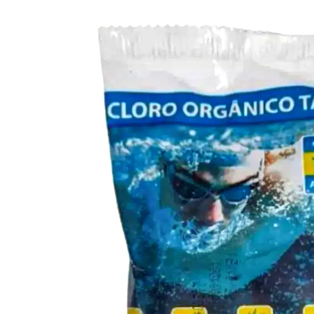 Tablete de pastilhas de cloro orgânico 200G 10 unidades Astralpool — fotografia 3