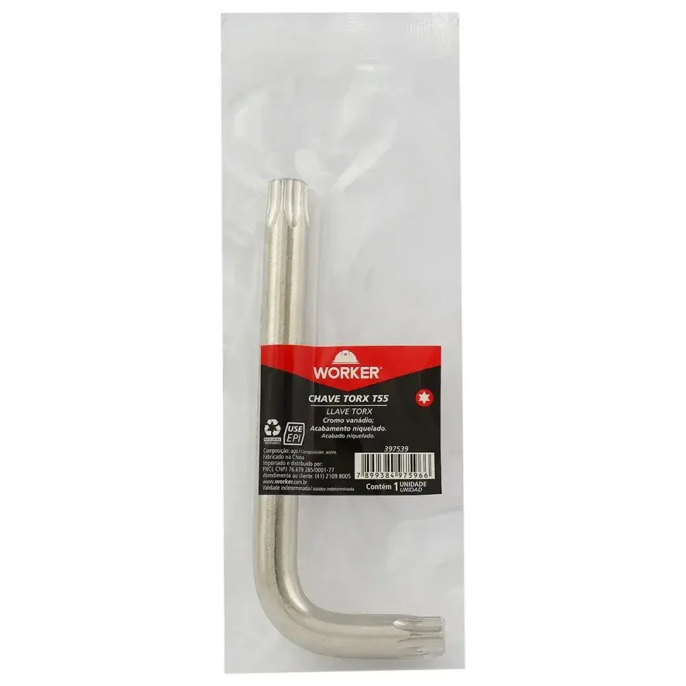 Chave torx l T55 Worker — fotografia 7