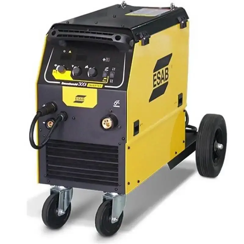 Máquina de solda MIG e eletrodo smashweld 300L inverter monofásica / trifásica Esab — fotografia 2