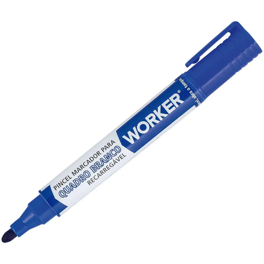 Marcador para quadro br tank ponta grossa azul Worker — fotografia de referência