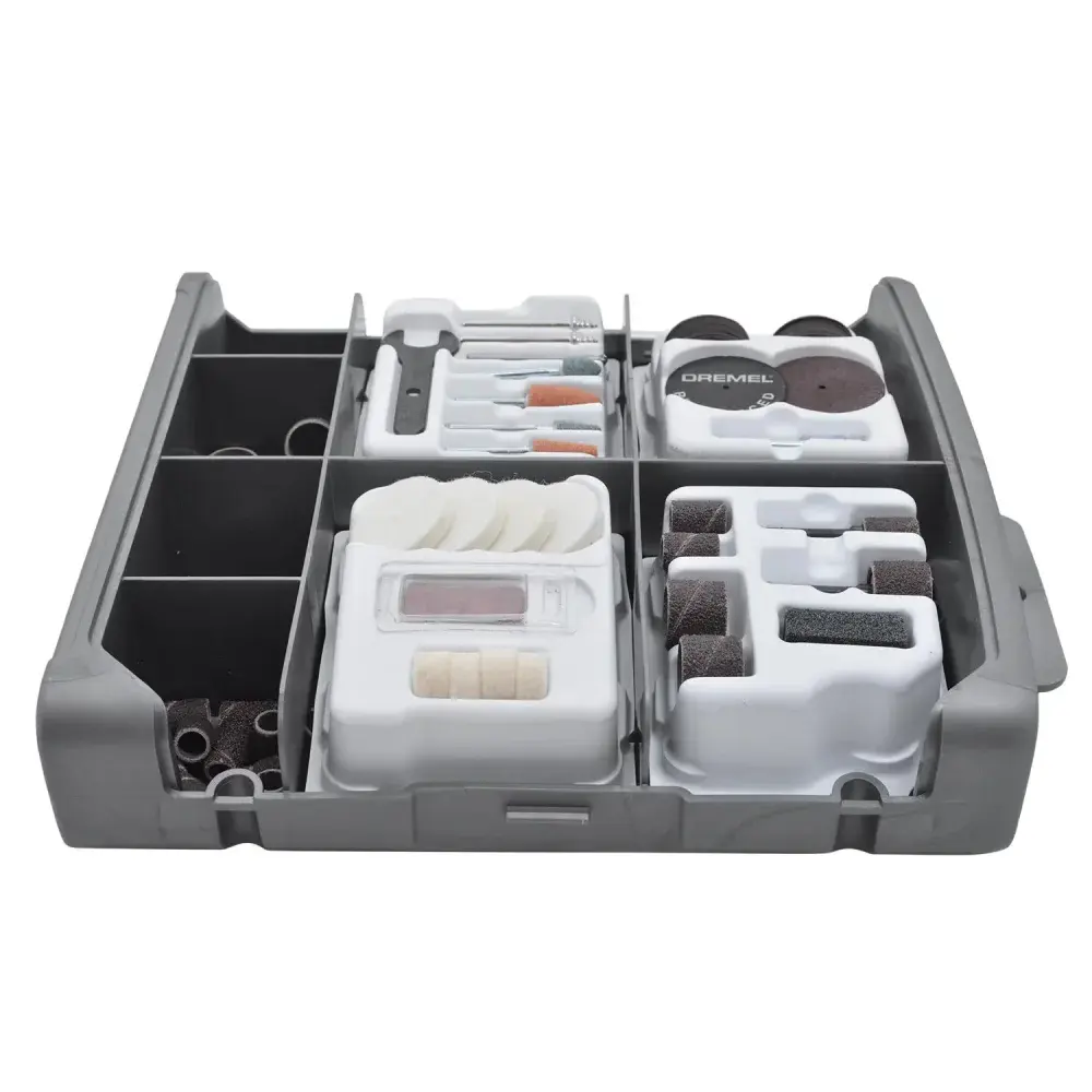 Kit para mini retifica com 110 peç de uso geral 709 Dremel — fotografia 9