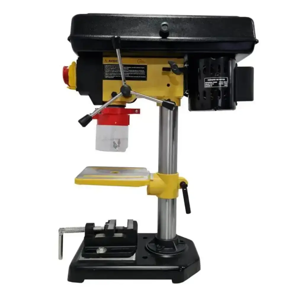 Furadeira bancada mandril 1/2 POL motor 350W com morsa FG13CM Ferrari 110 V — fotografia 6