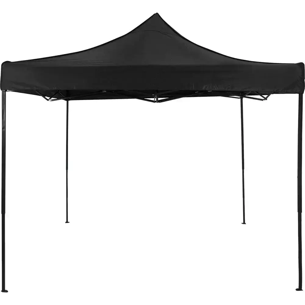 Tenda Gazebo 3 x 4,5 Metros Dobrável King Size Preto BELFIX — fotografia 2