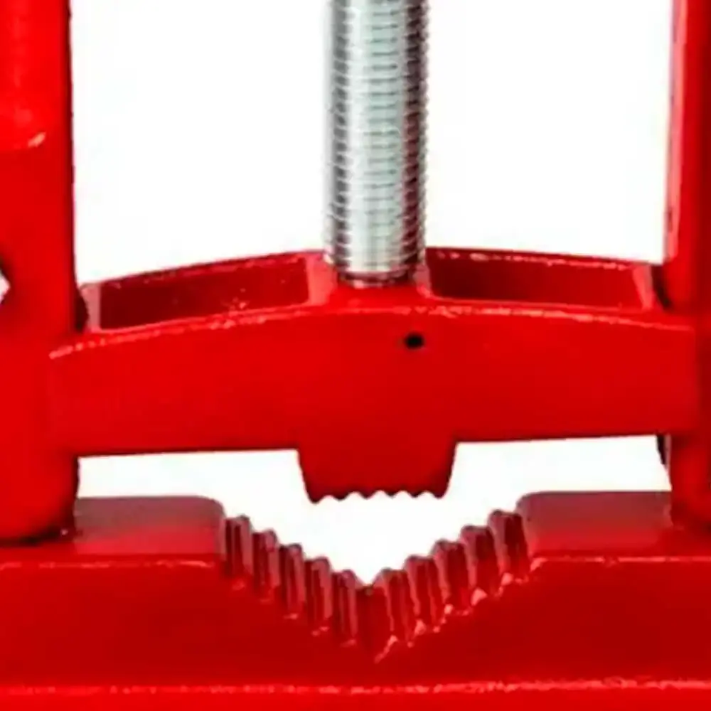 Morsa torno para encanador fixo n° 3 abertura máxima 76.2 MM Metalsul — fotografia 3