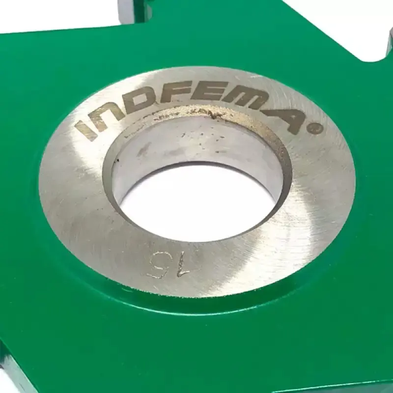 Fresa Ranhura HW 125 x 15 x 30mm com 6 Dentes 1800.16 INDFEMA — fotografia 3