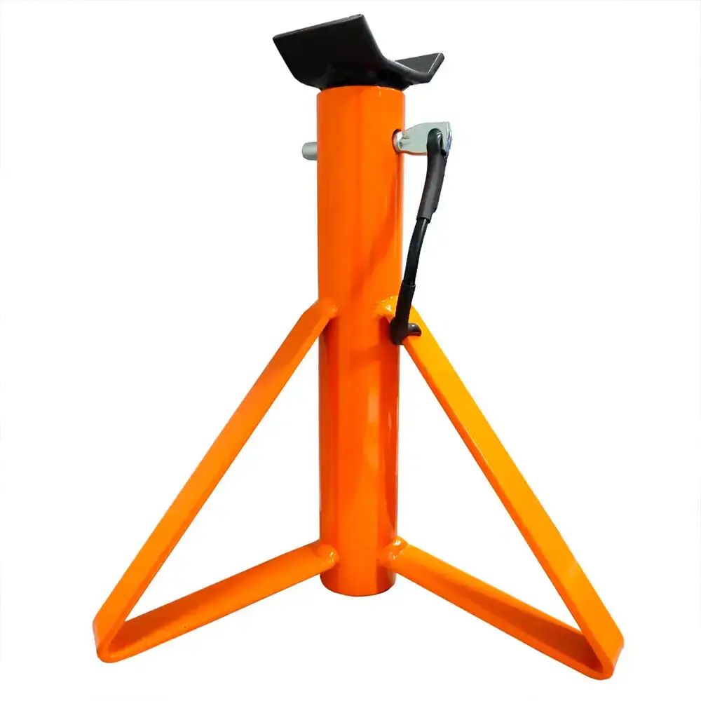 Cavalete mecânico automotivo 2 TON kit 4 peças Evald Preto — fotografia 6