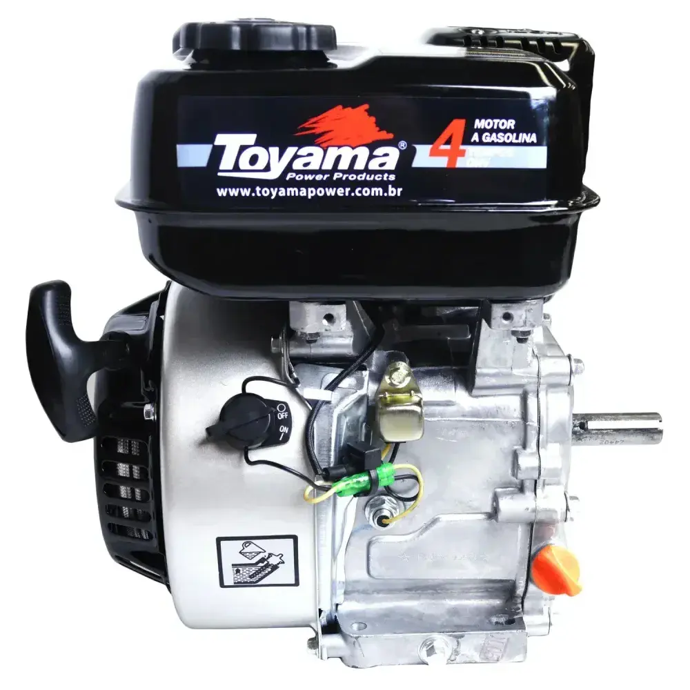 Motor gasolina ohv 4TEMPOS refrigerado ar 6,0 hp TE60 Toyama — fotografia 7