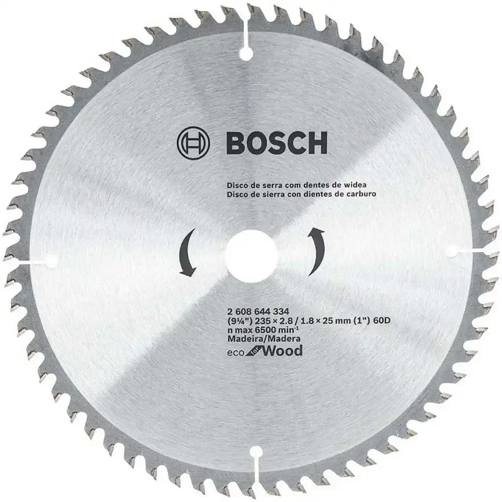 Disco de Serra Circular ECO 235 x 30 MM 60 Dentes BOSCH — fotografia de referência