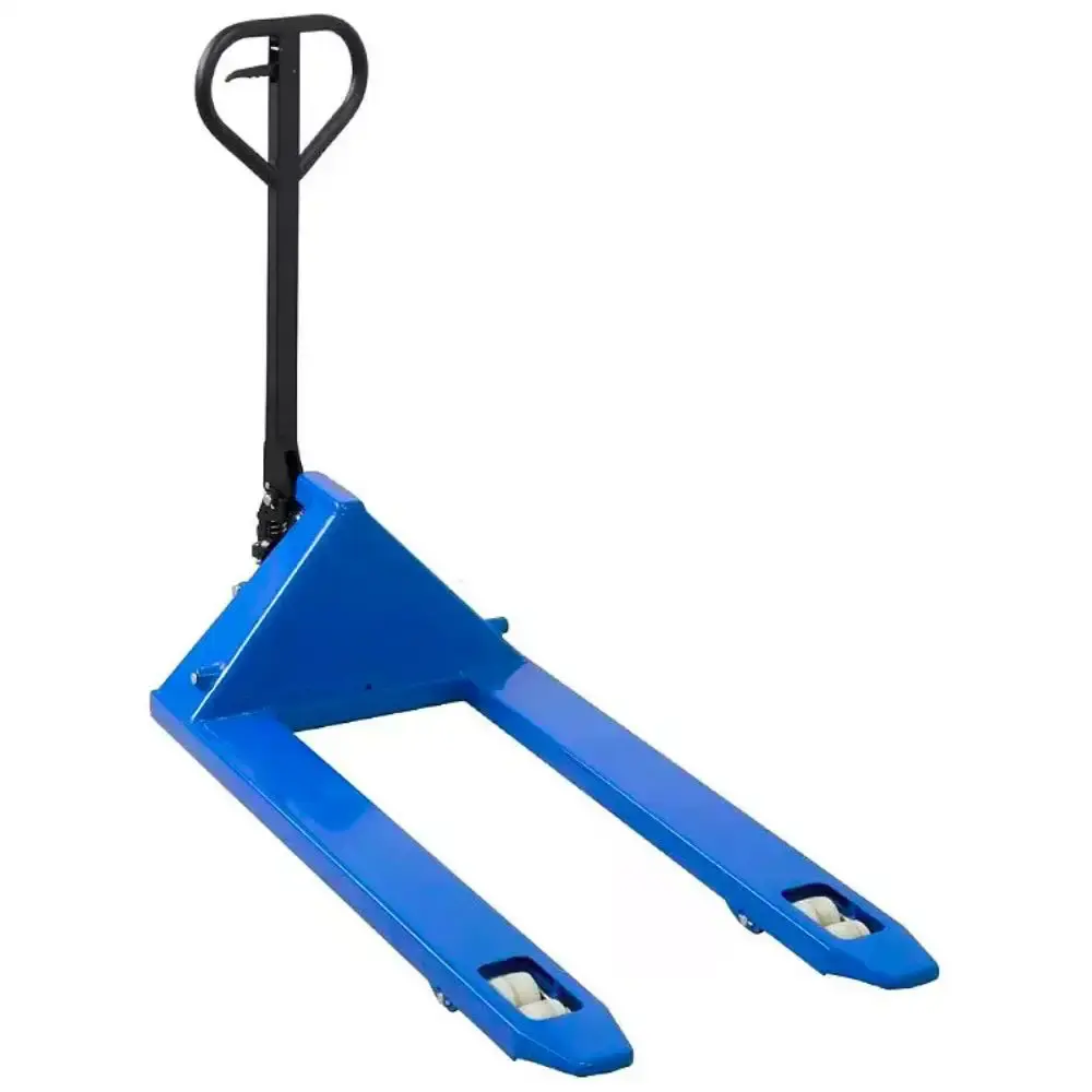 Carro hidráulico para pallet 5 TON com roda dupla Bremen — fotografia 3