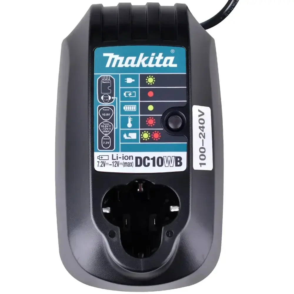 Carregador de bateria ion de lítio 12V bivolt da Makita — fotografia 8
