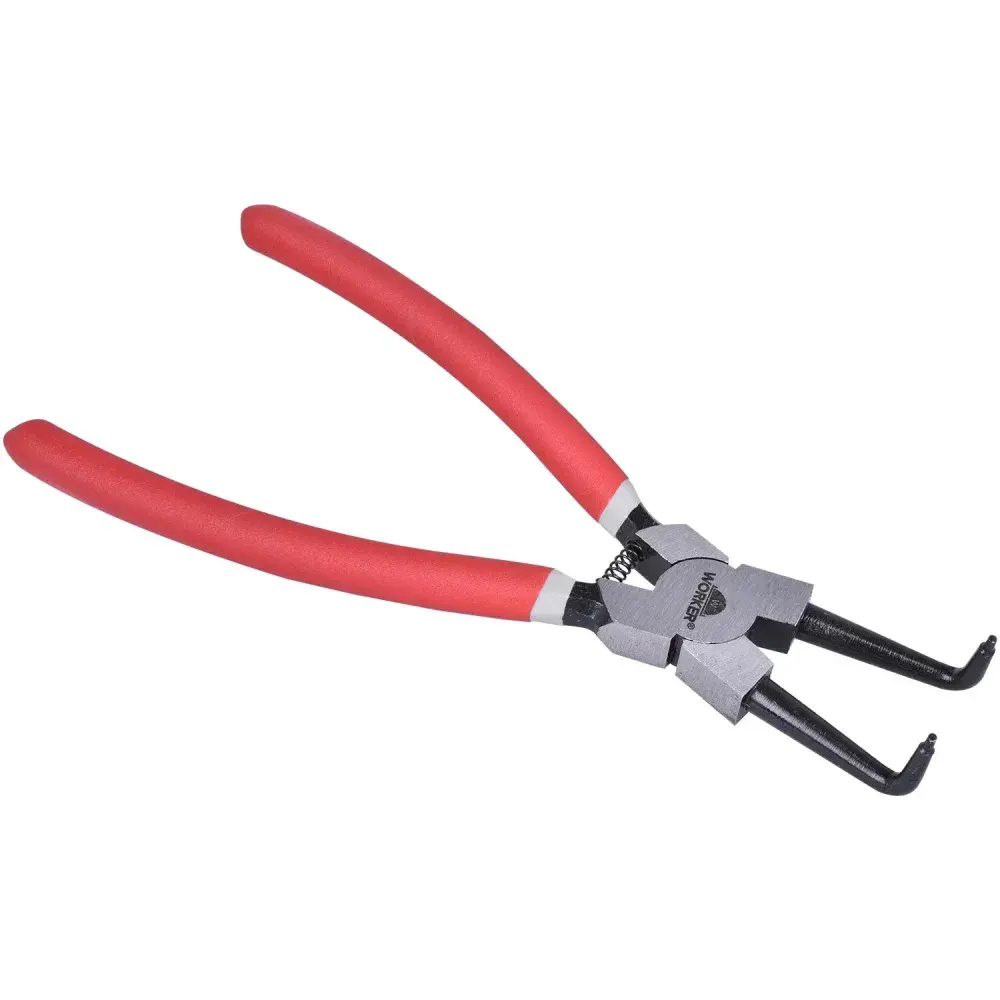 Alicate para anel interno curvo 8 1/2” Worker — fotografia 6
