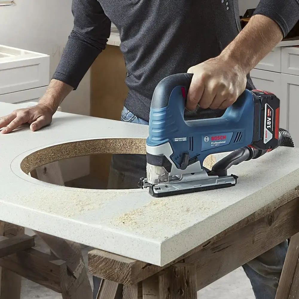Serra tico tico à bateria GST 185-LI brushless sem carregador e sem bateria Bosch — fotografia 7