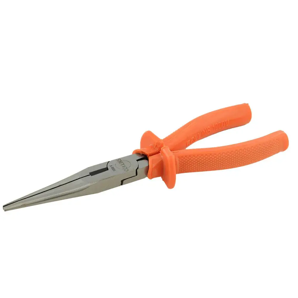 Alicate de bico meia cana longo 7.1/2” Collins — fotografia 5