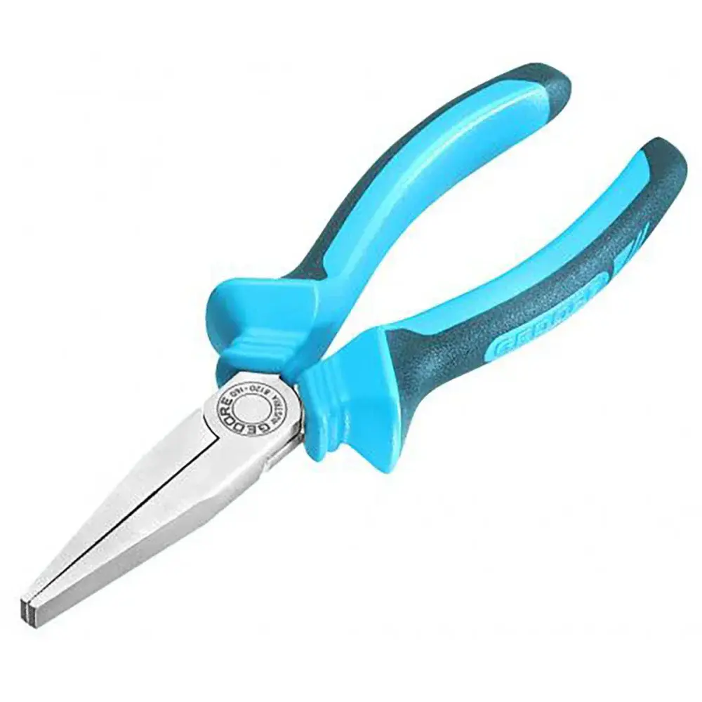 Alicate isolado de bico chato e longo 6.1/4” 1000V Gedore — fotografia de referência