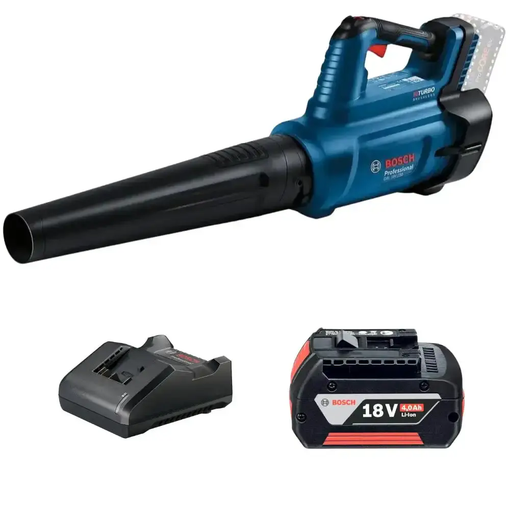 Soprador de ar 18V-750 brushless + bateria + carregador Bosch