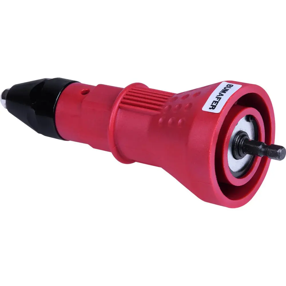 Cabeçote rebitador para furadeira 2,4/4,8MM Bumafer — fotografia 4