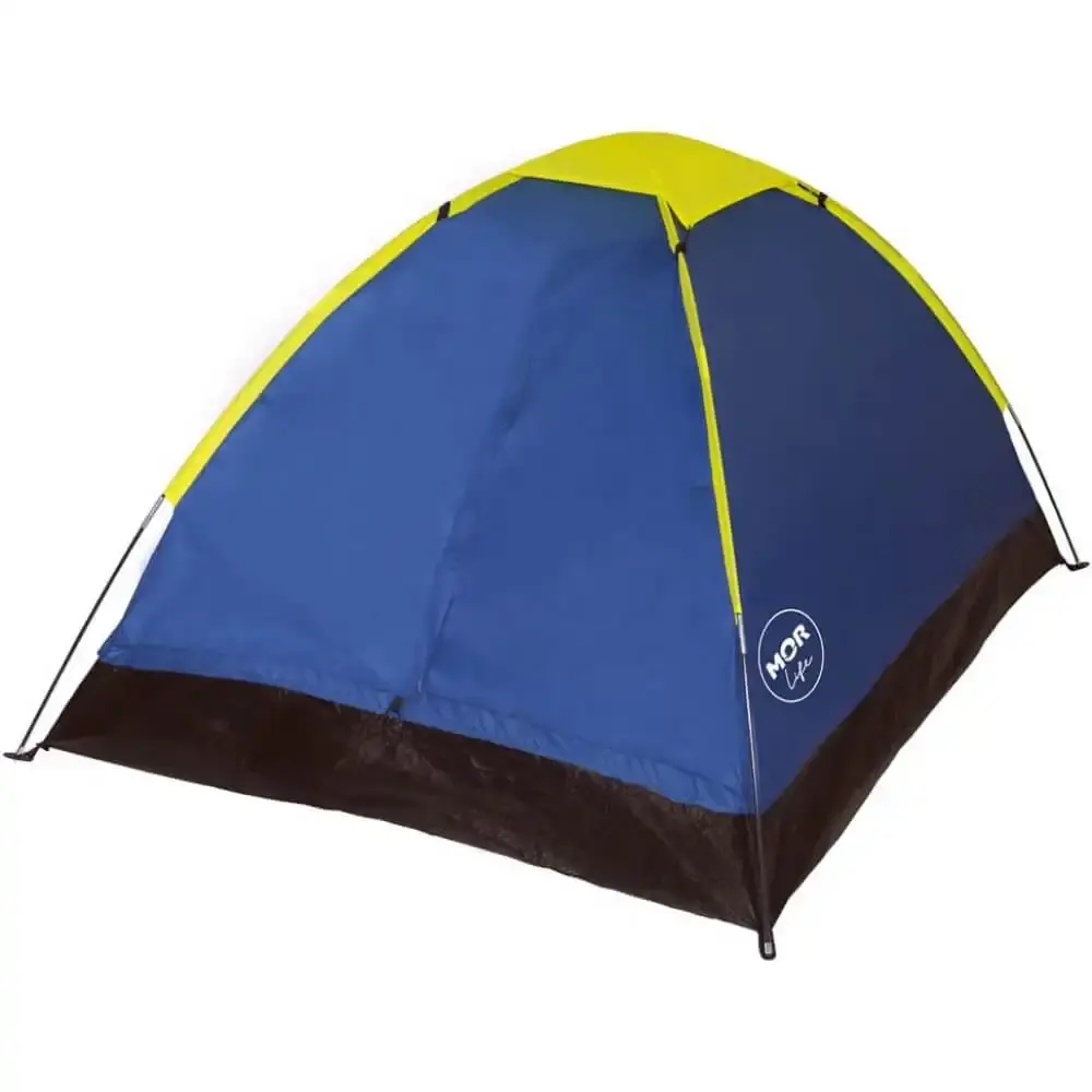 Barraca Camping Iglu Até 2 Pessoas 1 x 1,45 x 2,05 Metros Azul MOR — fotografia 2