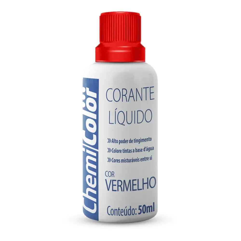 Corante liquido vermelho Chemicolor