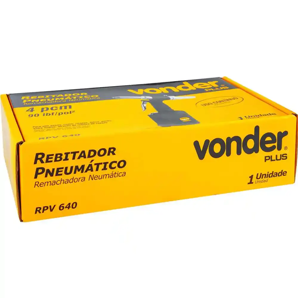 Rebitador pneumatico rpv 640 v Vonder — fotografia 6