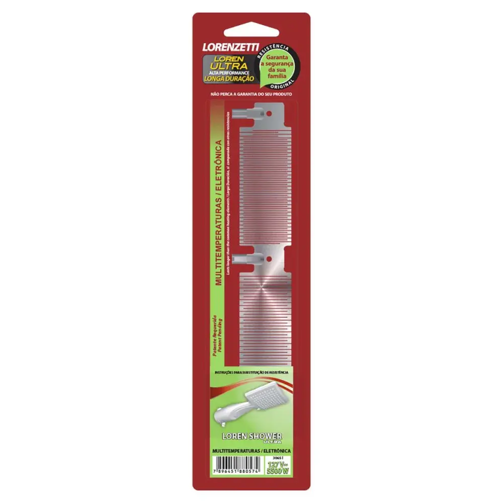 Resistência ultra lo shower 5500W 127V lorenzetti Lorenzetti Duchas