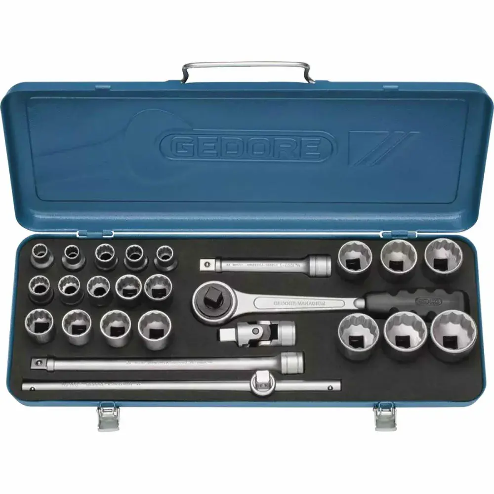 Jogo soquete estr encaixe 1/2 10 32MM Gedore — fotografia de referência
