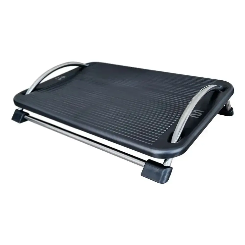 Apoio de pés ergonômico preto para escritório AC059 Multilaser — fotografia 6