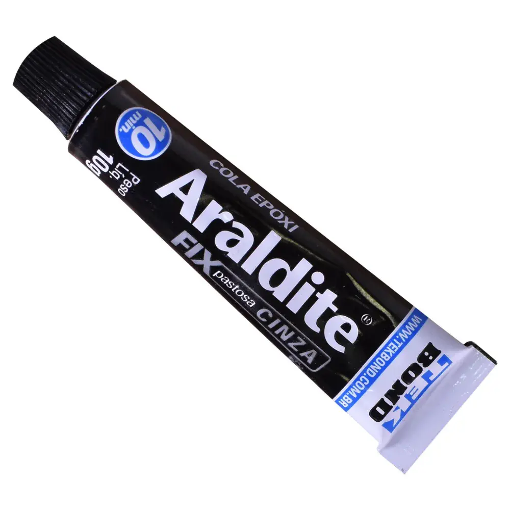 Adesivo Araldite fix cinza 20G tekbond — fotografia 4