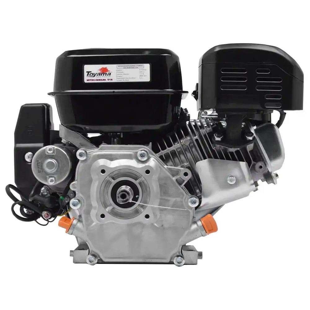 Motor gasolina 7 HP 4 tempos partida elétrica TE70EK-XP Toyama — fotografia 7
