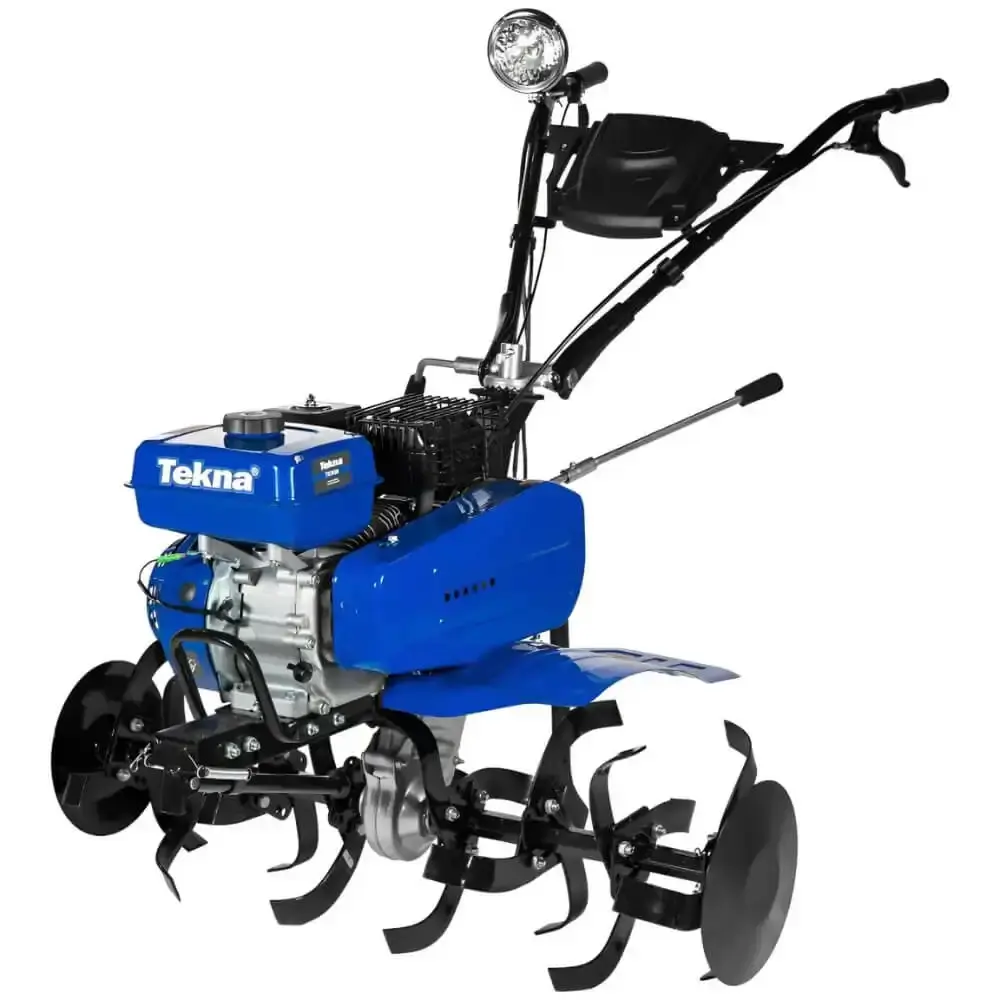 Motocultivador gasolina 7,0 HP 4T 212 CC rodas e enxadas TK90R Tekna