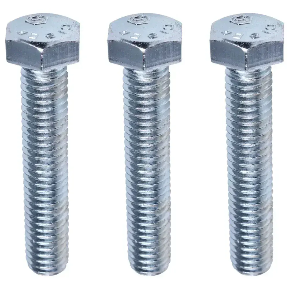 Parafuso sextavado unc 5/16” x 2” 421944 Worker – 3 peç — fotografia 6