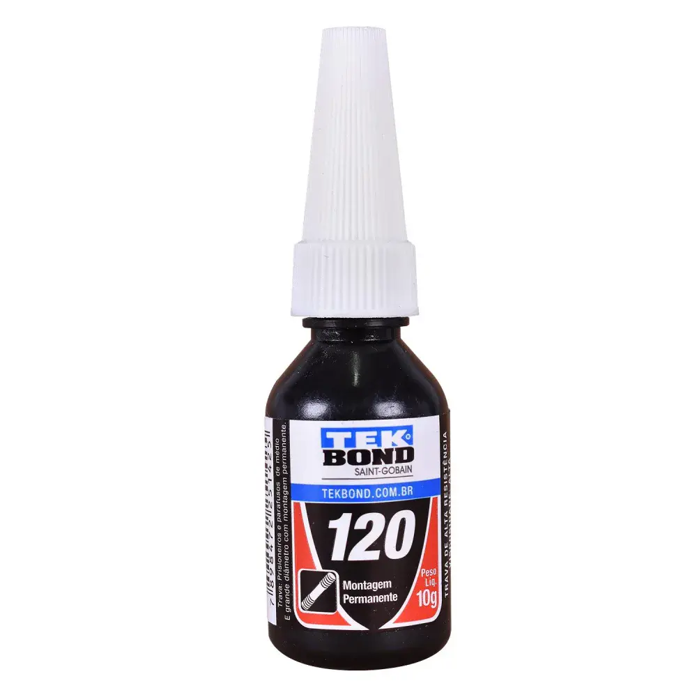 Adesivo anaeróbico de alto torque 120 10G Tekbond — fotografia de referência