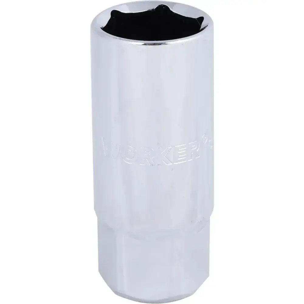Soquete sextavado em cr-v para velas 13/16” encaixe 1/2 Worker — fotografia 6