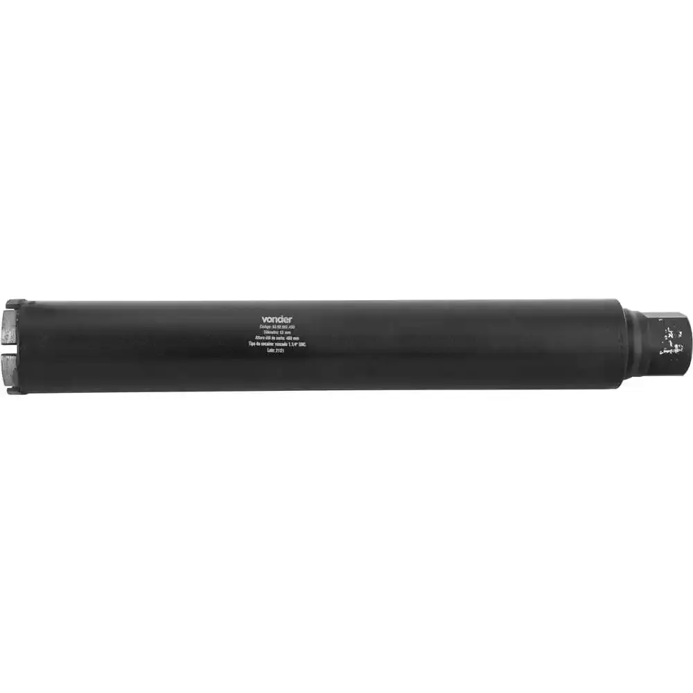 Coroa Diamantada 63mm x 450mm VONDER — fotografia 5