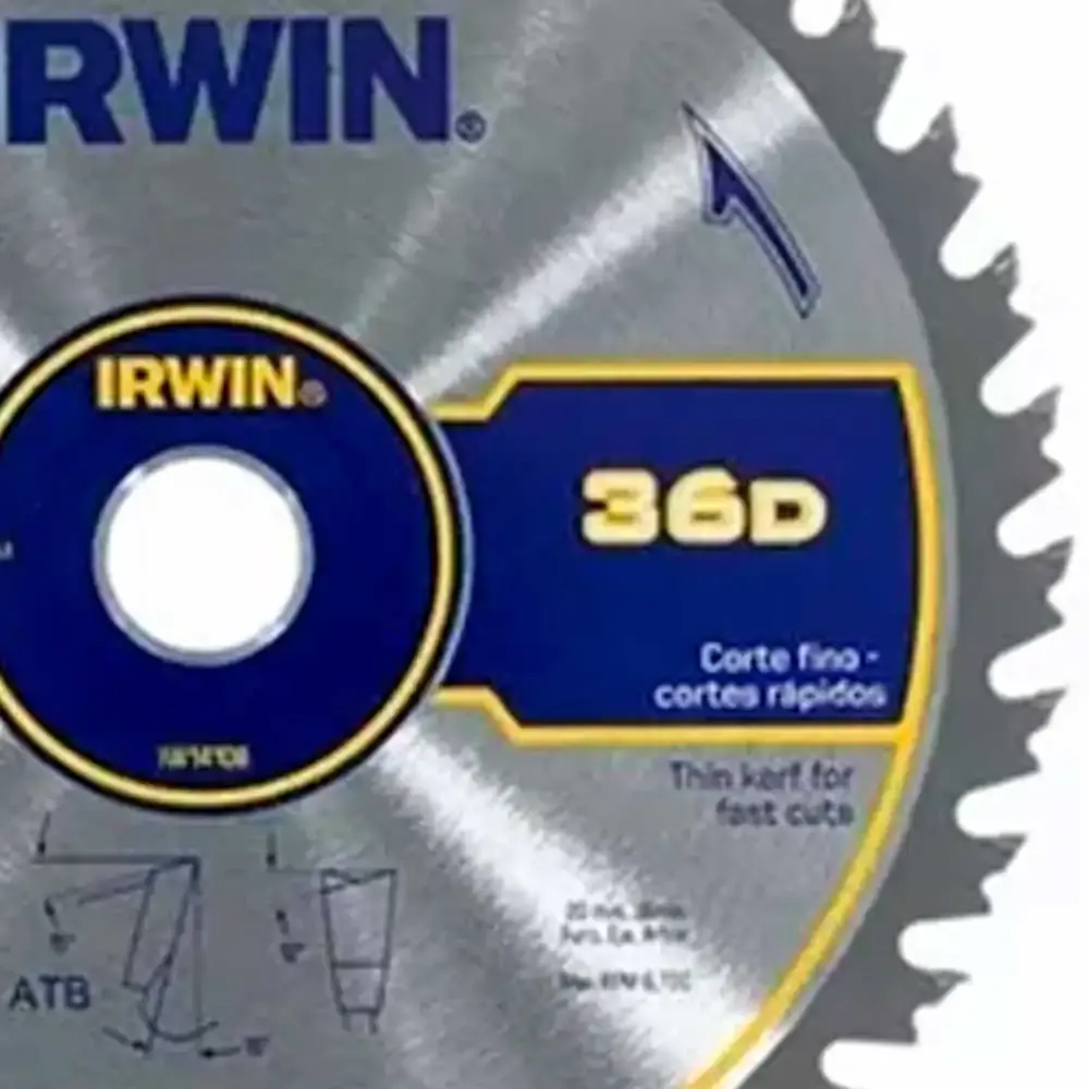 Disco De Serra Circular Widia 7.1/4 Pol x 36 IW14108 IRWIN — fotografia 5