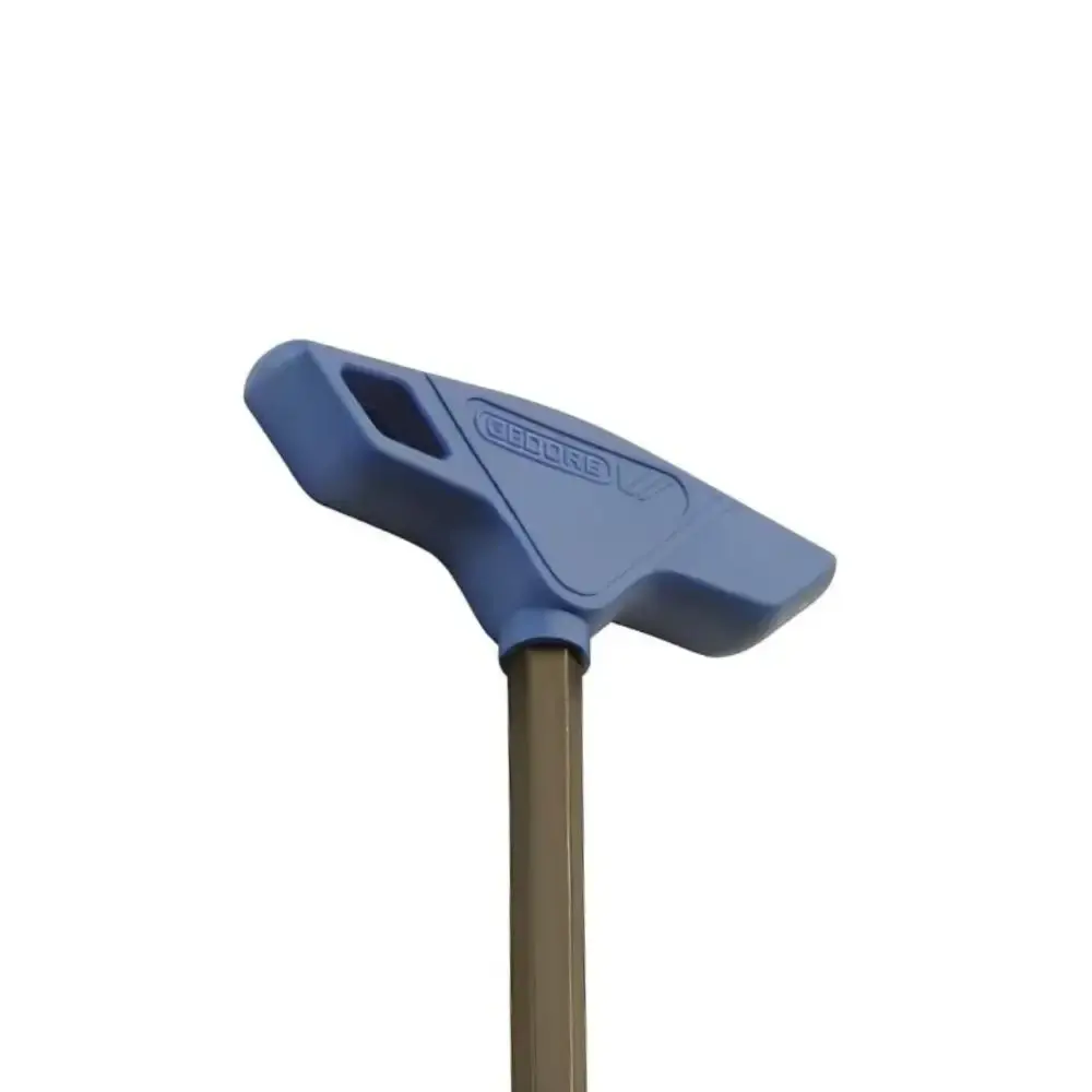 Chave allen hexagonal com cabo em t 5MM aço vanádium Gedore — fotografia 3