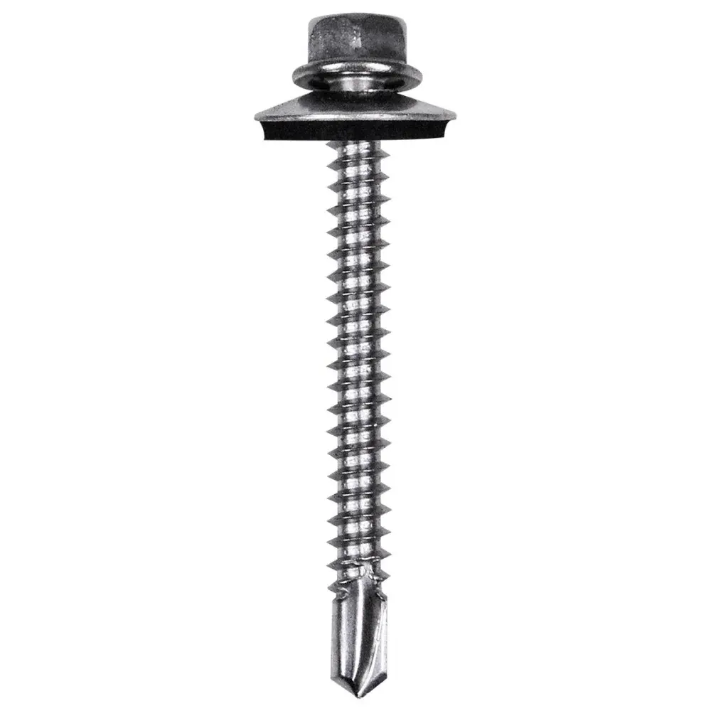 Parafuso ponta broca cs inox 5,5MM x 2 200 peç Worker — fotografia 2
