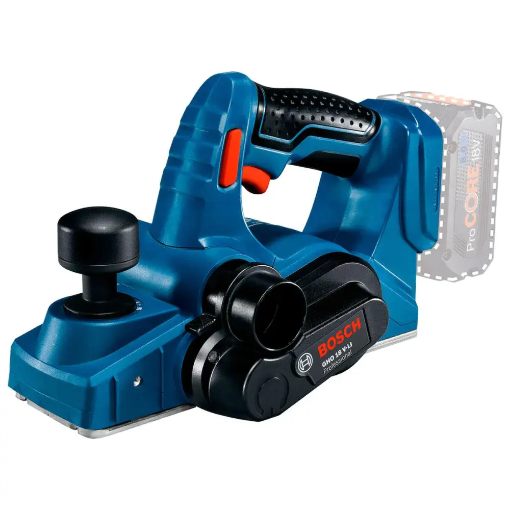 Plaina a bateria gho 18V-LI professional 82MM 18V Bosch — fotografia de referência